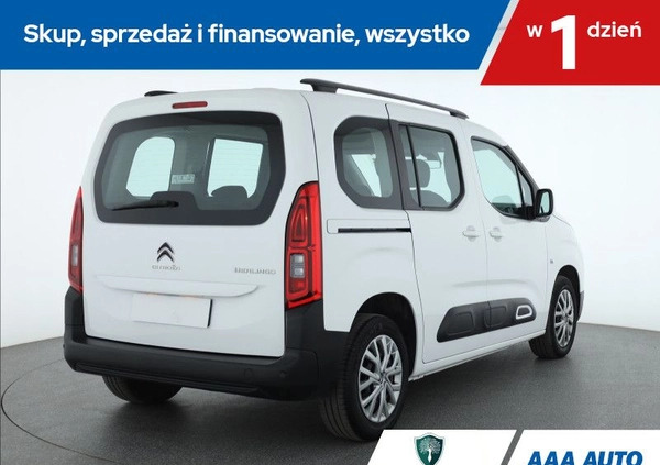 Citroen Berlingo cena 68000 przebieg: 87599, rok produkcji 2019 z Nowe Skalmierzyce małe 232